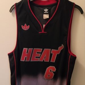 Lebron James Miami Heat #6 Jersey by Adidas